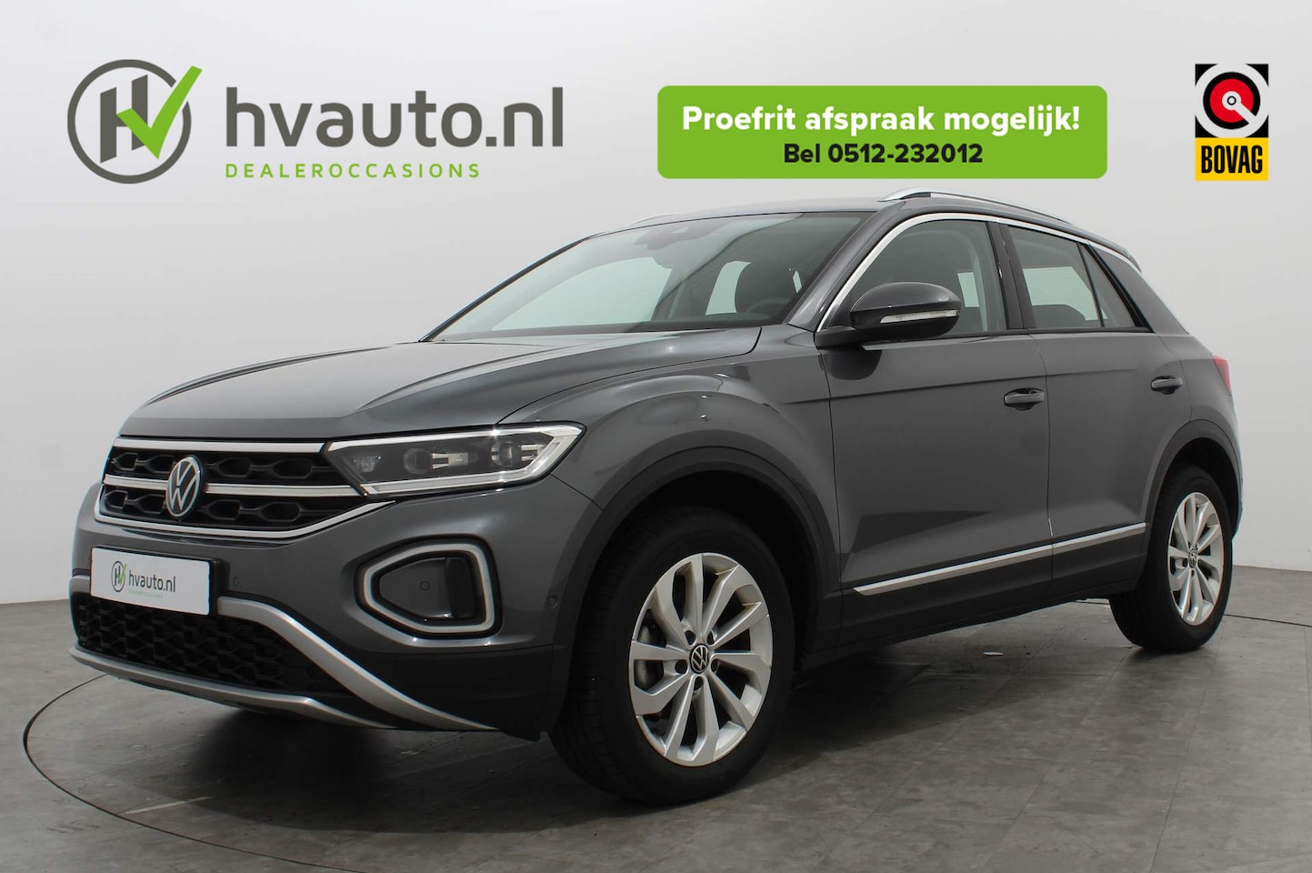 Volkswagen T-Roc - 1.5 TSI 150PK STYLE PLUS DSG7 | Virtual Cockpit | Adaptive Cruise | Camera - AutoWereld.nl