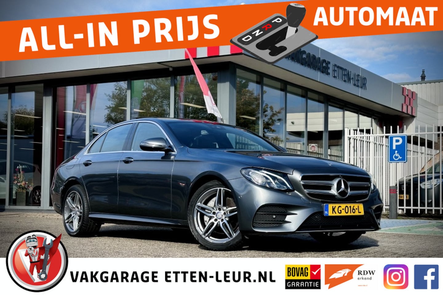 Mercedes-Benz E-klasse - 200 Ambition AMG Line / NL AUTO / SCHUIFDAK / LUCHTVERING - AutoWereld.nl