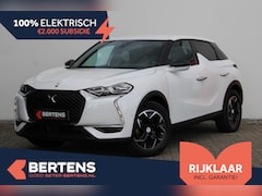 DS 3 Crossback - E-Tense So Chic 50 kWh | 3-fase | Navi | Apple Carplay | Prijs is rijklaar