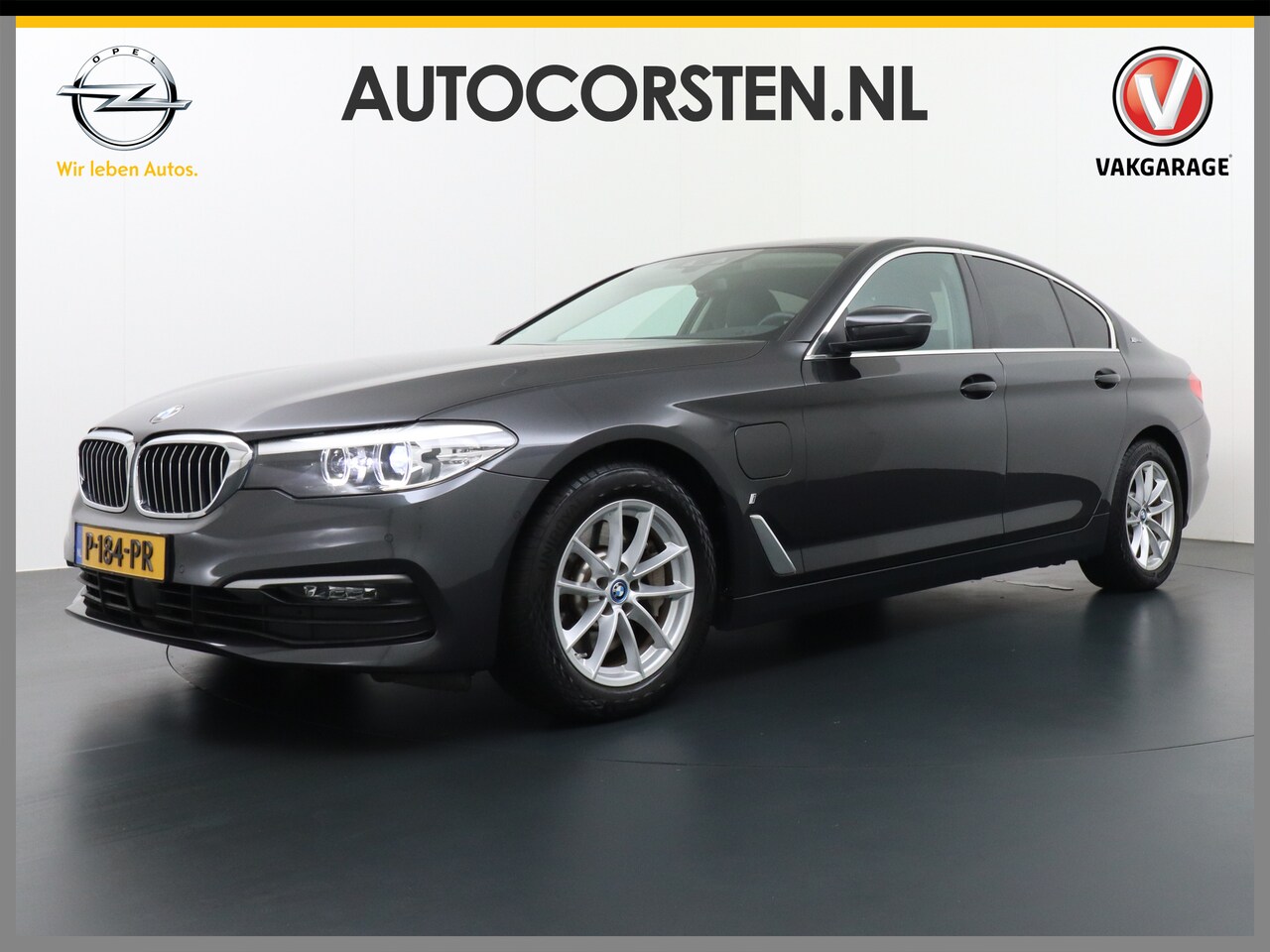 BMW 5-serie - 530e AUT8 Hybrid 252PK M-Sport Leer-Stoelen+Elektr.+Verwarmd(+achter) Adapt.Cruise Navi-Pr - AutoWereld.nl