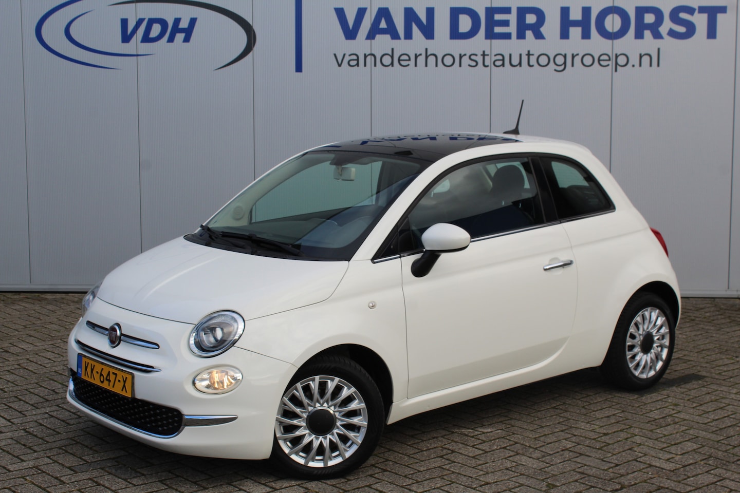 Fiat 500 - 0.9-80pk TwinAir Turbo Lounge. Erg nette, luxe en goed onderhouden wagen, voor nog jaren r - AutoWereld.nl