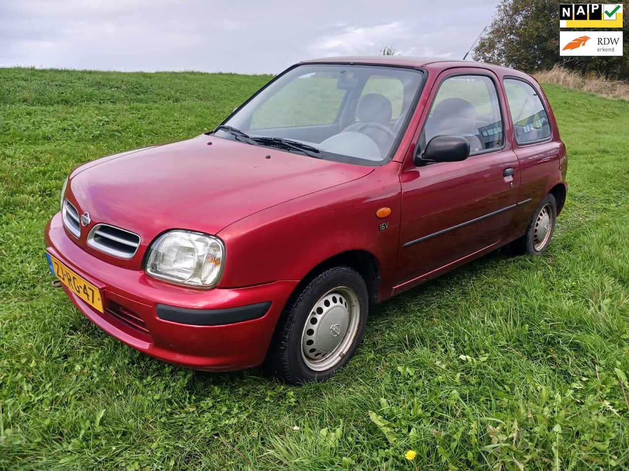 Nissan Micra - 1.0i GL N-CVT Automaat 99.561 km NAP APK bij aflevering Trekhaak Dealer Onderhoud - AutoWereld.nl