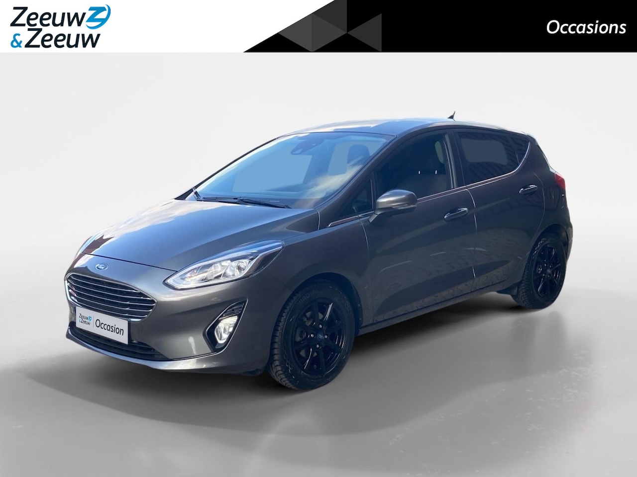 Ford Fiesta - 1.0 EcoBoost Titanium | Winter Pack | Hoogglans Zwarte Lichtmetalen Velgen !! | Parkeersen - AutoWereld.nl