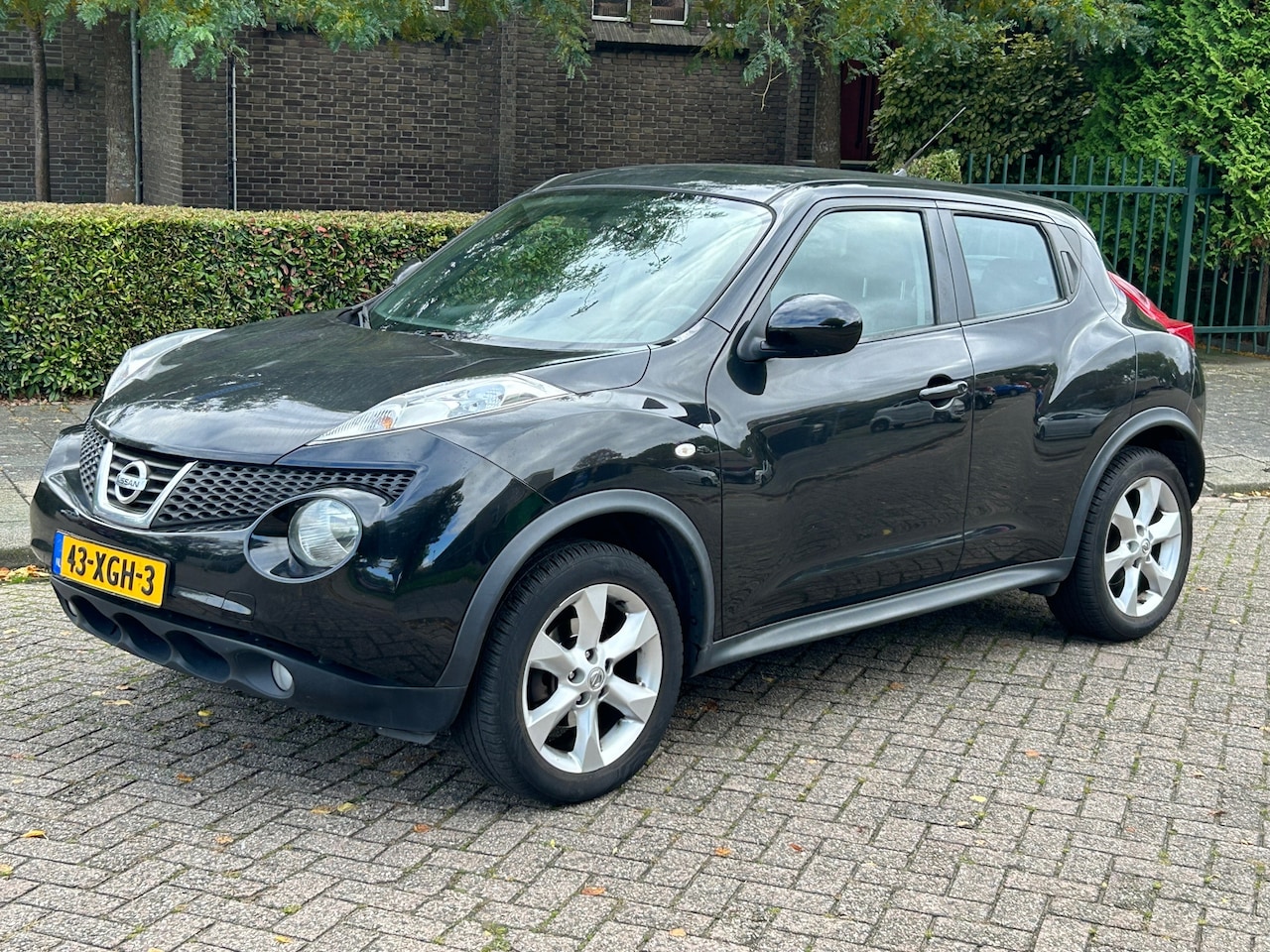 Nissan Juke - 1.6 Acenta Eco 2012 trekhaak! nieuwe koppeling! cruise control! nap! rijd subliem! - AutoWereld.nl