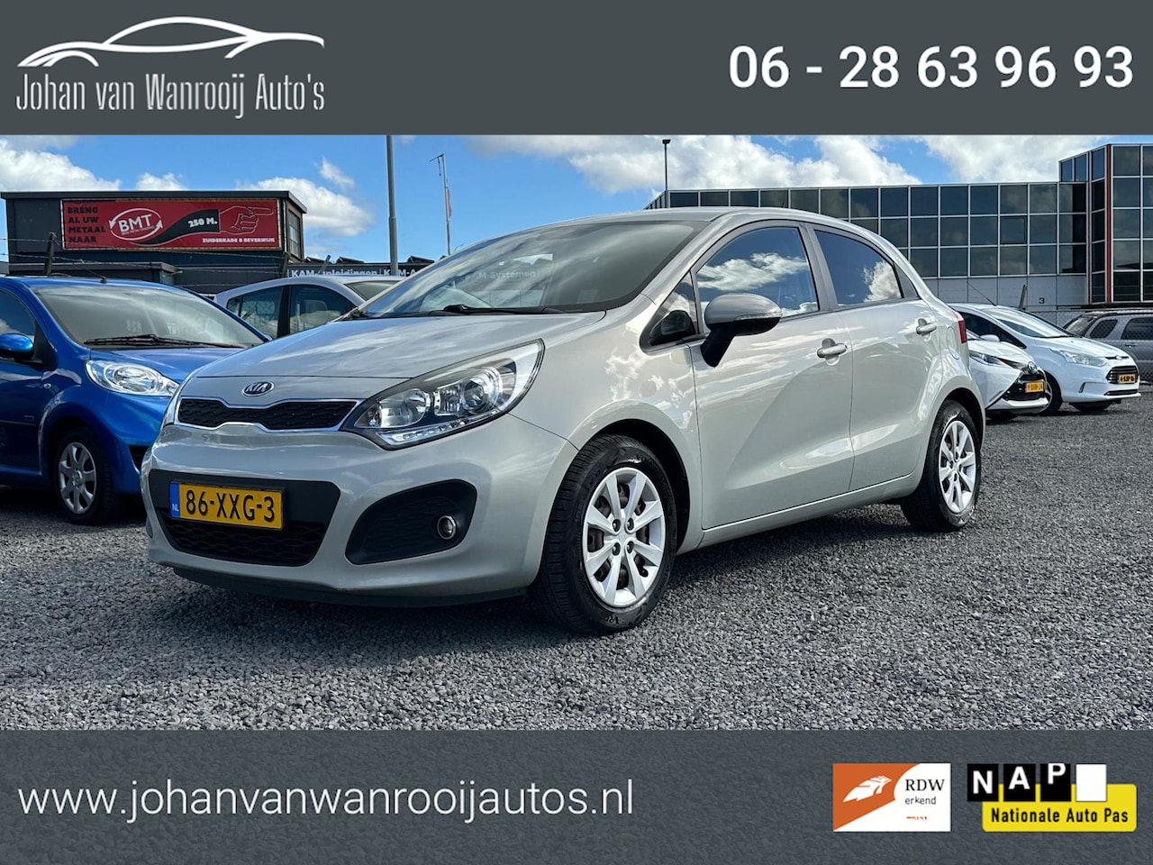 Kia Rio - 1.2 CVVT Plus Pack/NIEUWE APK/AIRCO - AutoWereld.nl