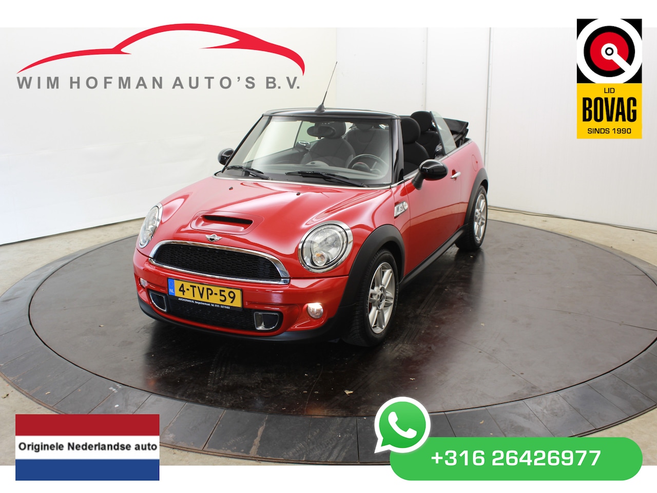 MINI Cabrio - 1.6 Cooper S Pepper Mini 1.6 Cooper S Pepper 184 PK - AutoWereld.nl