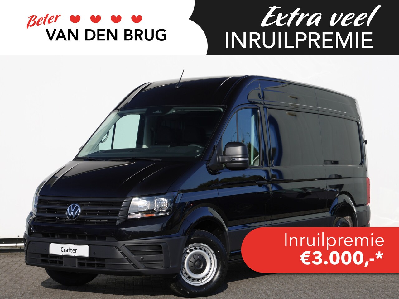 Volkswagen Crafter - 35 2.0 TDI 140PK L3H3 Trendline | Nieuw model | Airco | Cruise Control | Navi via App-conn - AutoWereld.nl