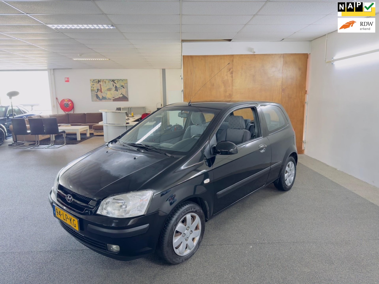 Hyundai Getz - 1.3i GLS Apk Nieuw,Airco,E-Ramen,N.A.P,Radio - CD speler,2 sleutels + boekjes Top auto!! - AutoWereld.nl