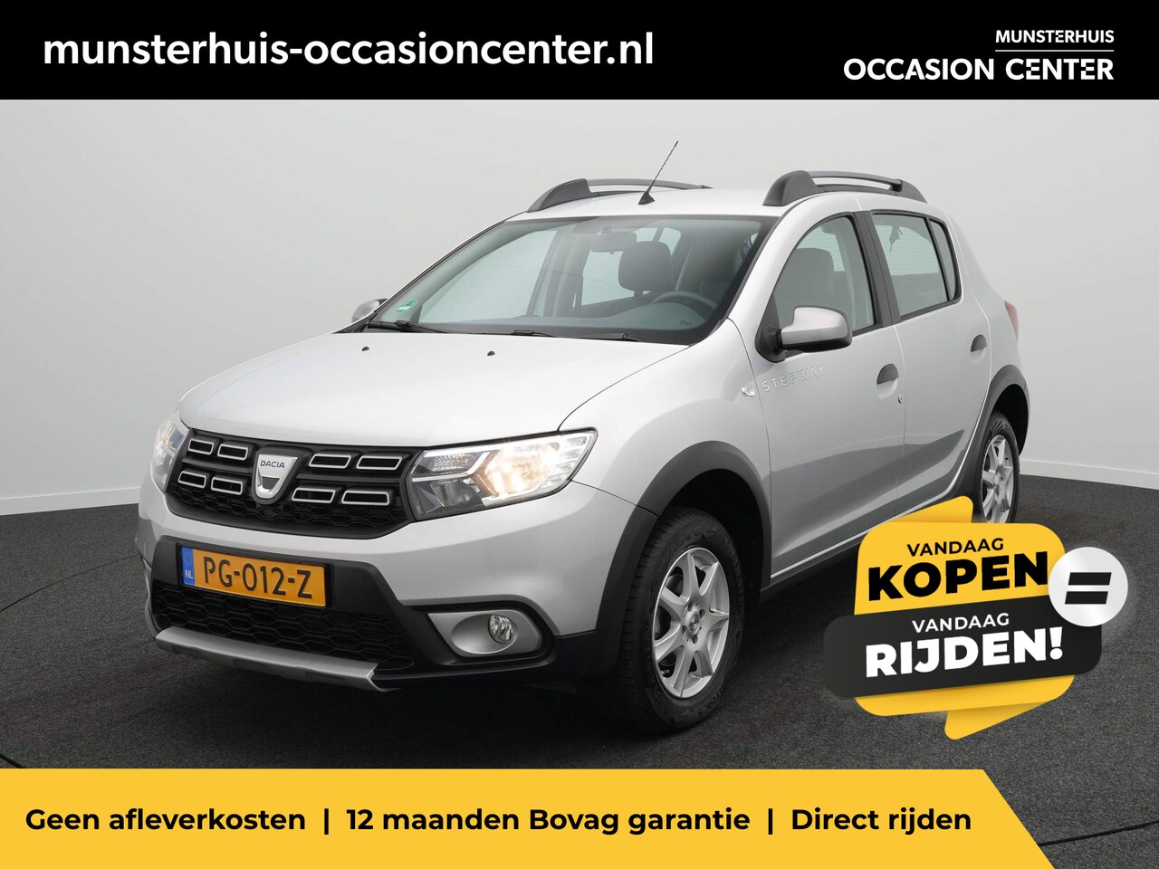 Dacia Sandero Stepway - TCe 90 Série Limitée Stepway - All seasonbanden - Eerste Eigenaar - Lage Kilometerstand - AutoWereld.nl