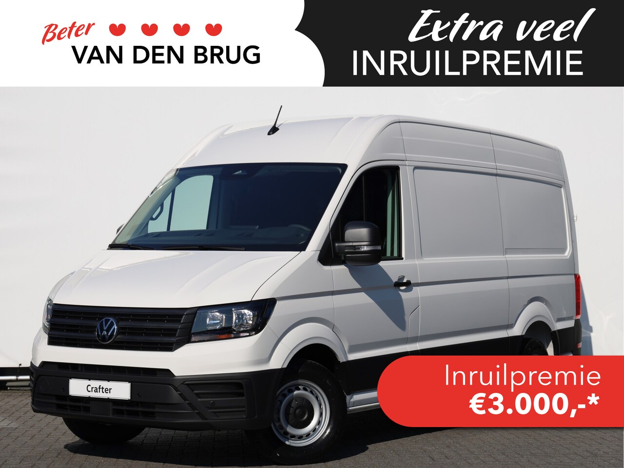 Volkswagen Crafter - 35 2.0 TDI 140PK L3H3 Trendline | Nieuw model | Airco | Cruise Control | PDC | Camera | Bi - AutoWereld.nl