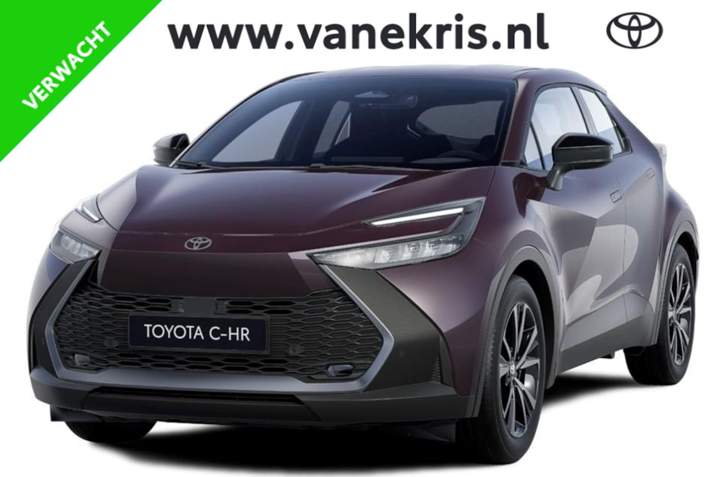 Toyota C-HR - 1.8 Hybrid 140 Dynamic , SNEL LEVERBAAR, verwacht 11/2024, TREKHAAK, 3000 euro inruilpremi - AutoWereld.nl