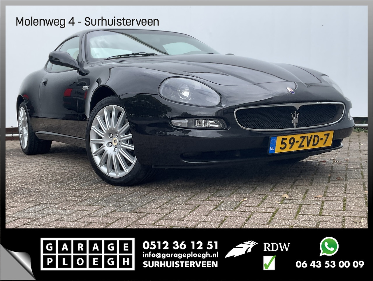 Maserati Coupé - 4.2 Cambiocorsa Ferrarimotor Voll.Onderhouden 57820KM PLAATJE! - AutoWereld.nl