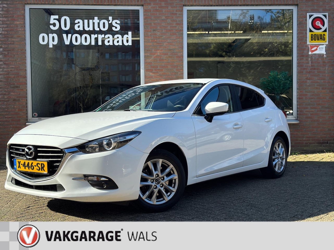 Mazda 3 - 2.0 SkyActiv-G 120 SKYLEASE+ | CLIMA | NAVI | CRUISE | VELGEN | EL RAMEN - AutoWereld.nl