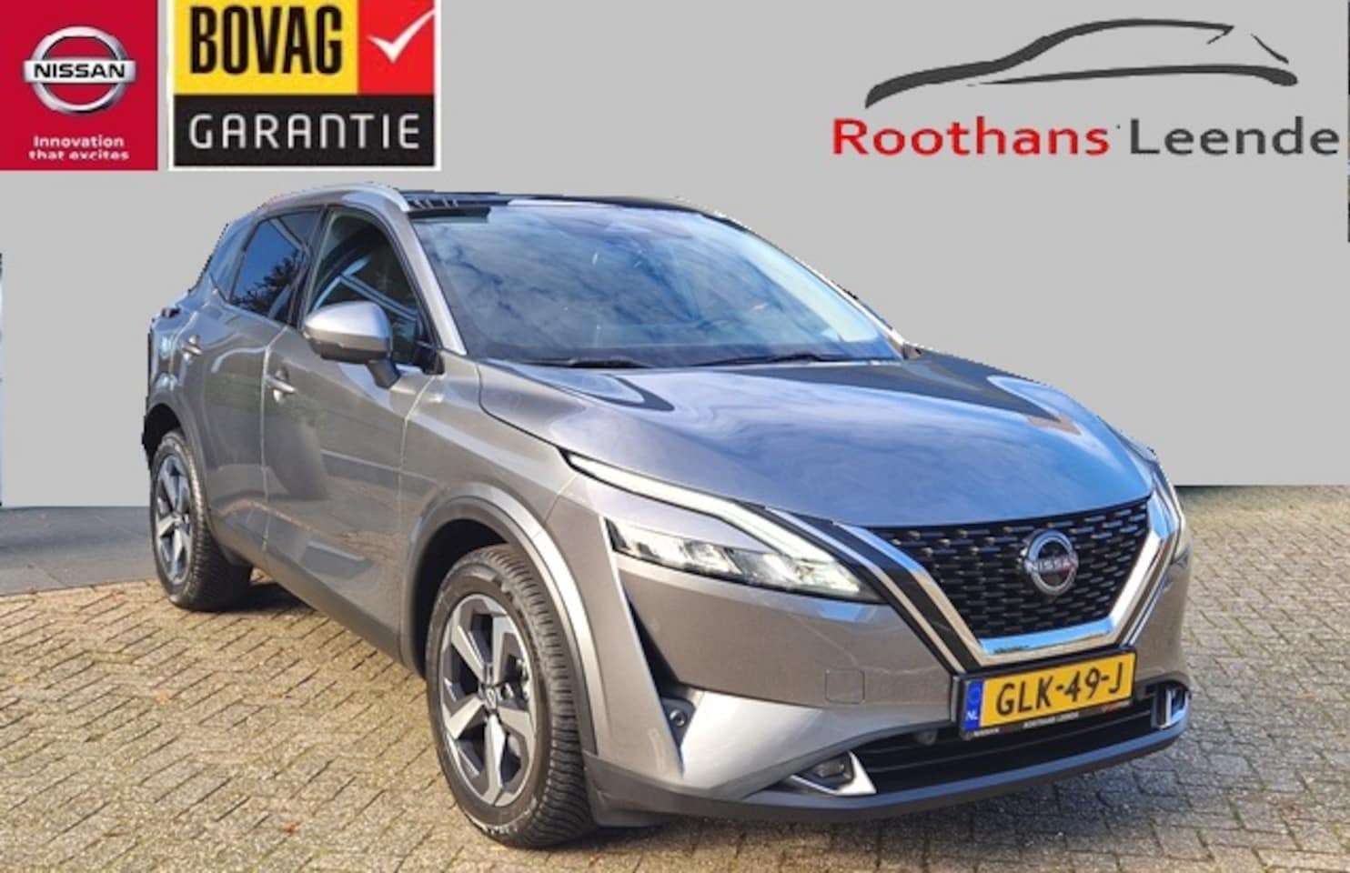 Nissan Qashqai - 1.3 158PK DIG-Turbo Mild-Hybrid X-Tronic A/T N-Connecta Design & Cold Pack & 18" - AutoWereld.nl