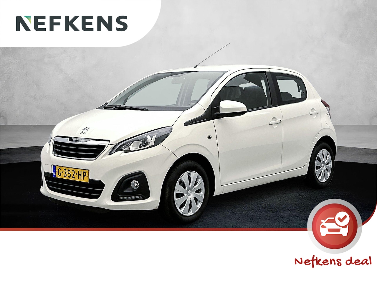 Peugeot 108 - Active Pack Premium 72pk | Airco | Bluetooth | Radio/MP3 speler met stuurbediening | Deale - AutoWereld.nl