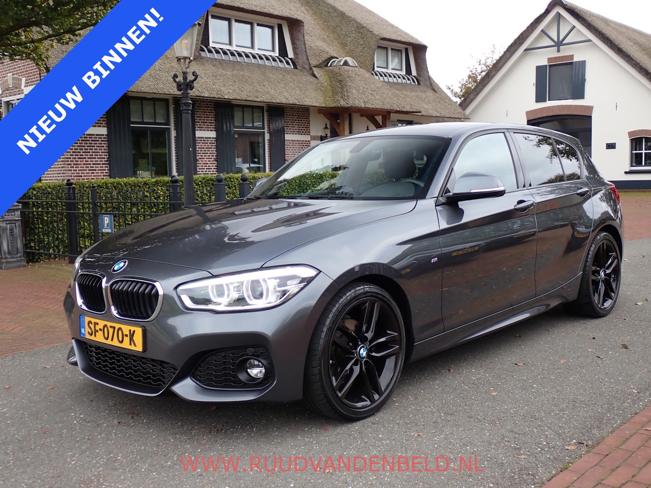 BMW 1-serie - 116i High-Exe M-PAKKET SPORTLEER/18''/FULL-LED/SHADOWLINE/NAVI - AutoWereld.nl