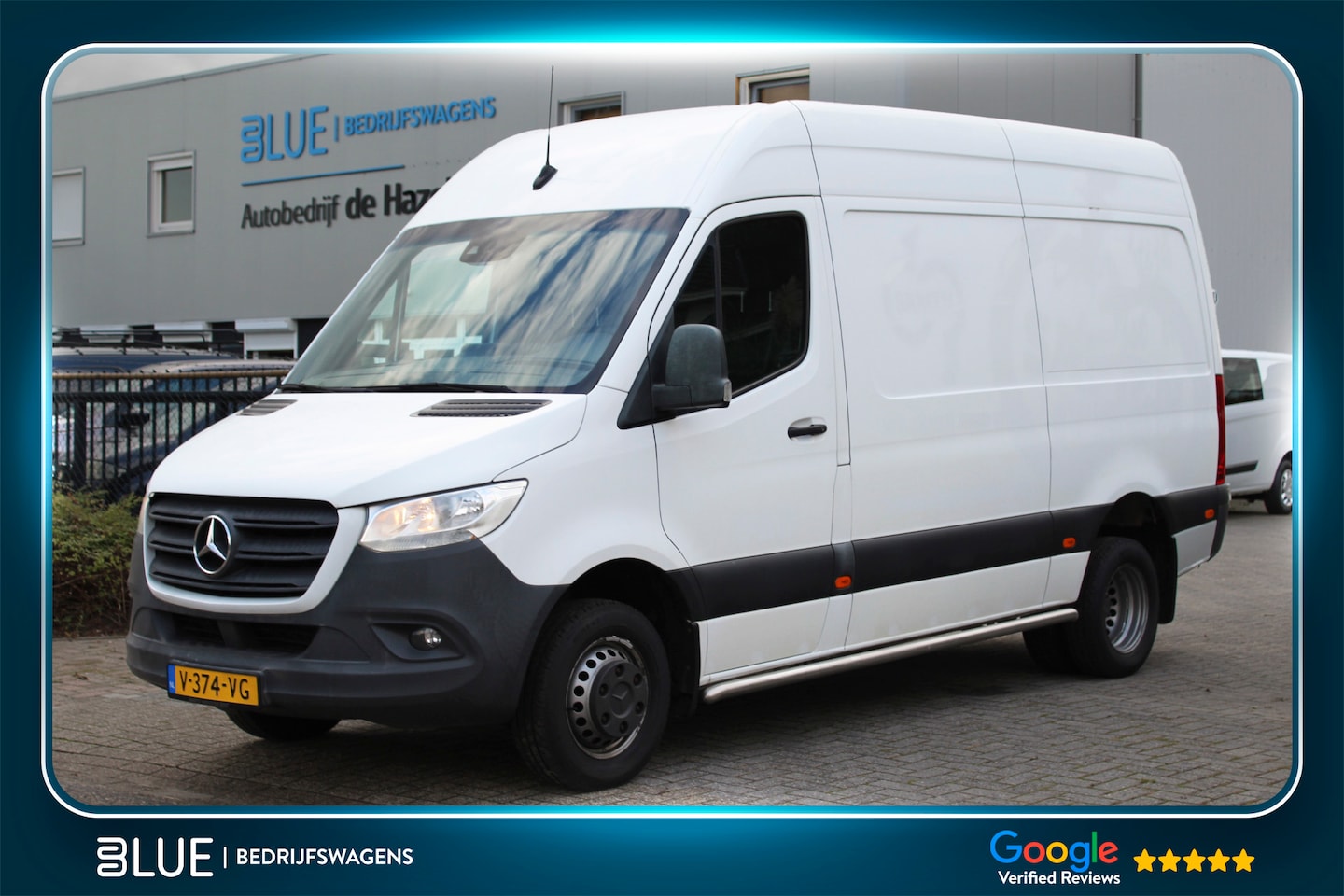 Mercedes-Benz Sprinter - 514 2.2 CDI 143PK Euro6 L2H2 ✓ dubbel lucht ✓ airco ✓ camera ✓ navigatie - AutoWereld.nl