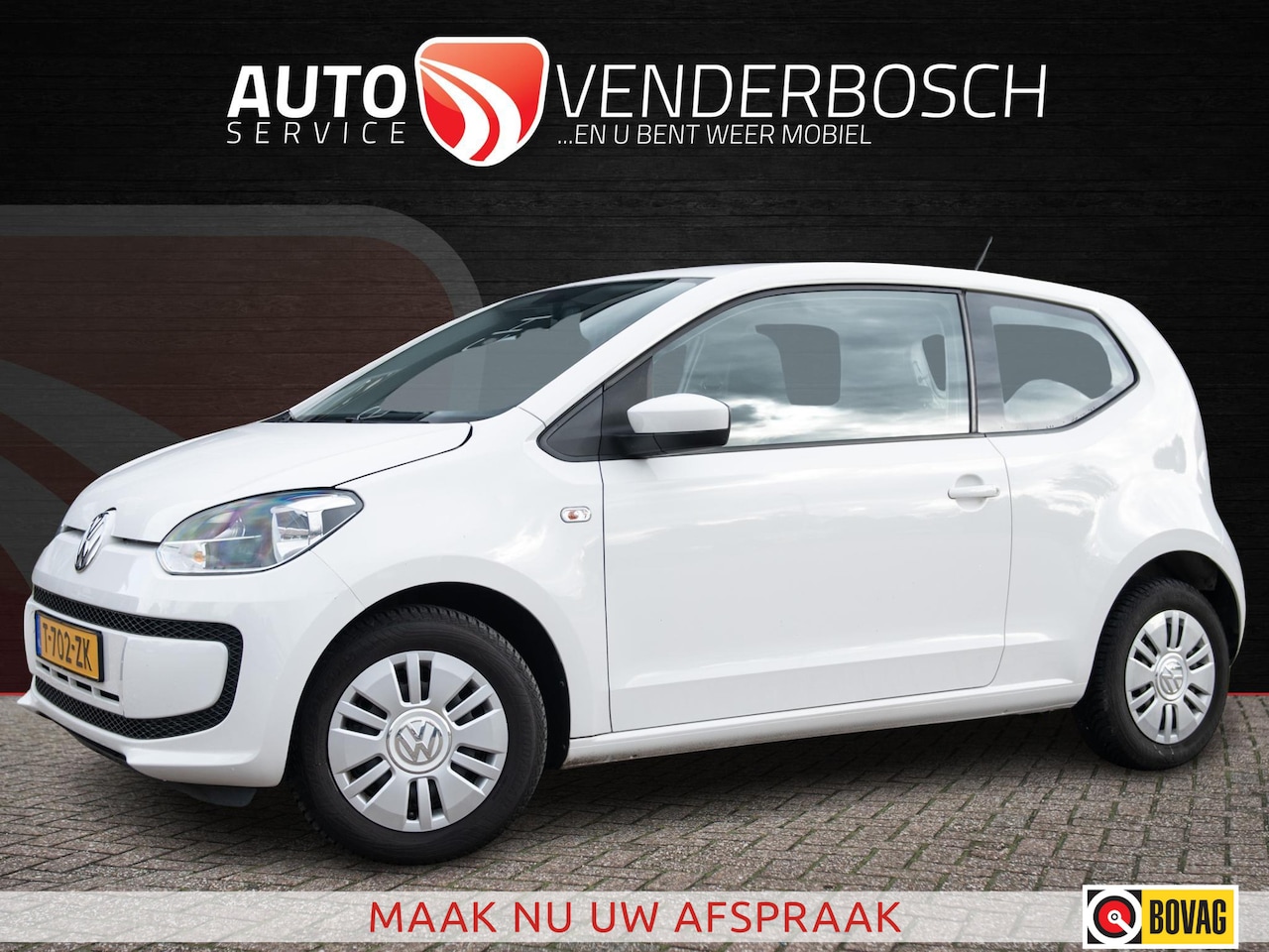 Volkswagen Up! - 1.0 take up! BlueMotion 60pk | Airco | 3 Deurs - AutoWereld.nl