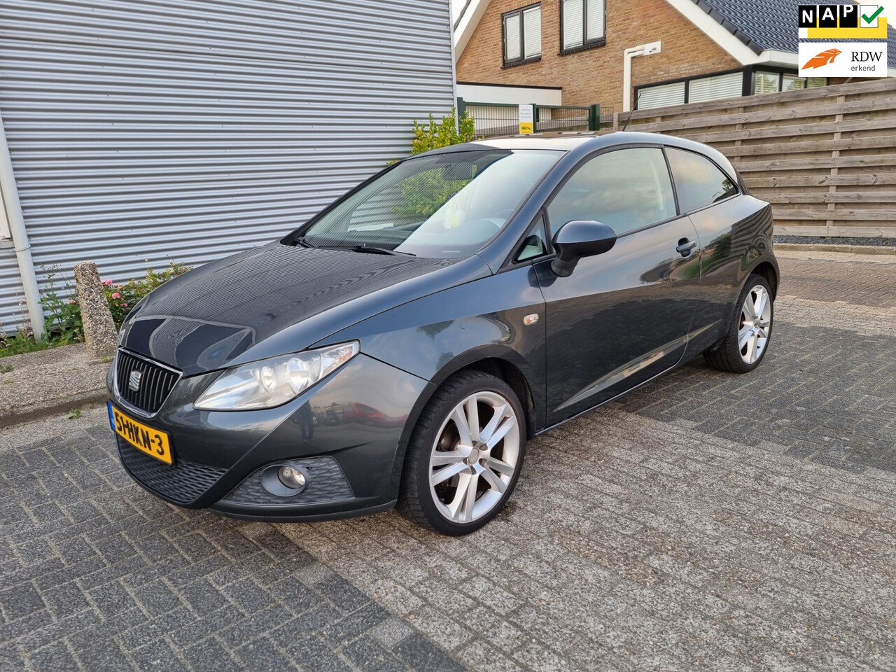 Seat Ibiza SC - 1.6 Sport-up 77kw 3-Drs Clima! Bj:2009 NAP! - AutoWereld.nl