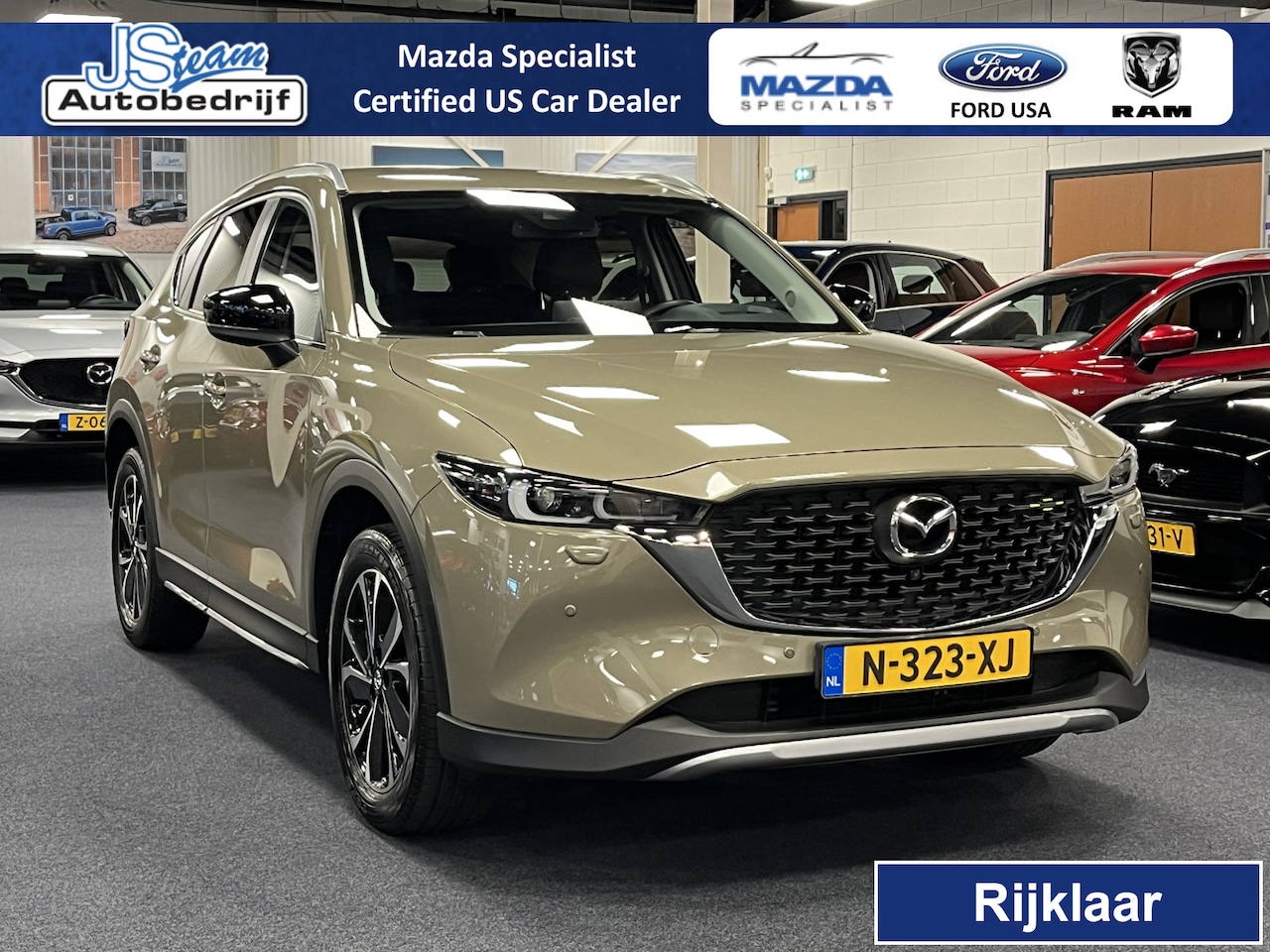 Mazda CX-5 - 2.0 SkyActiv-G 165PK Newground Navi Leder PDC 19inch 360 Camera Aero Kit - AutoWereld.nl