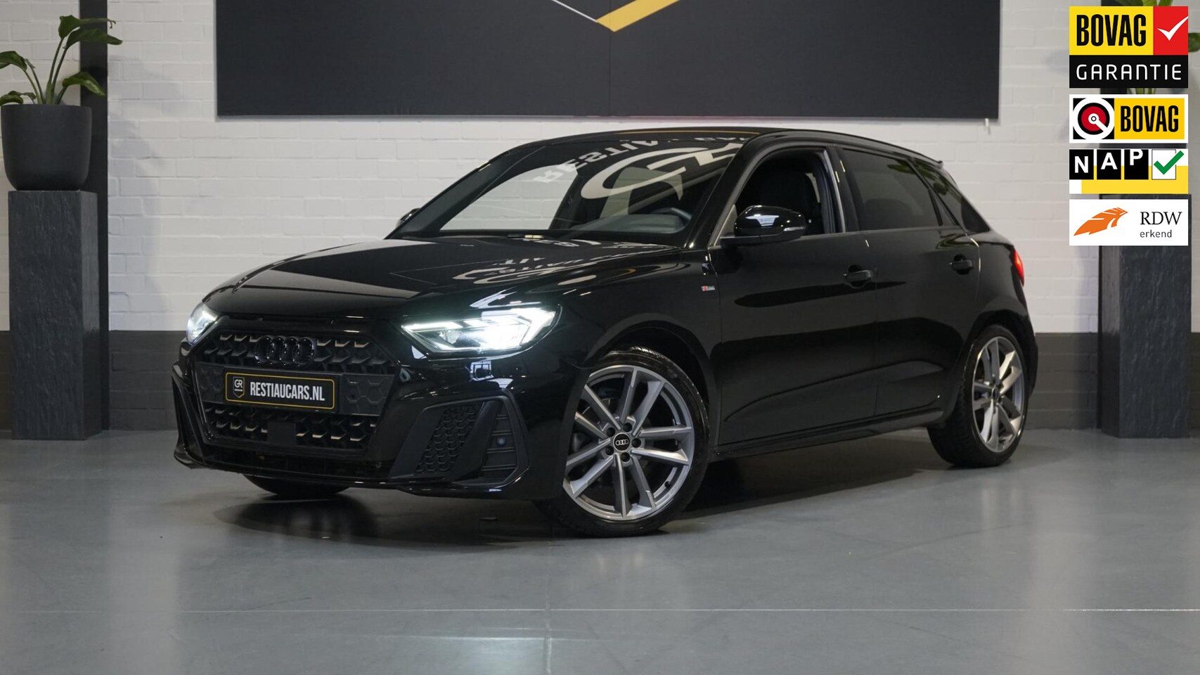 Audi A1 Sportback - 35 TFSI S LINE PLUS-Edition AUTOMAAT-CLIMA-AUDI SOUND-DAB-BLACK OPTIK-LED-STOELVERWARMING- - AutoWereld.nl