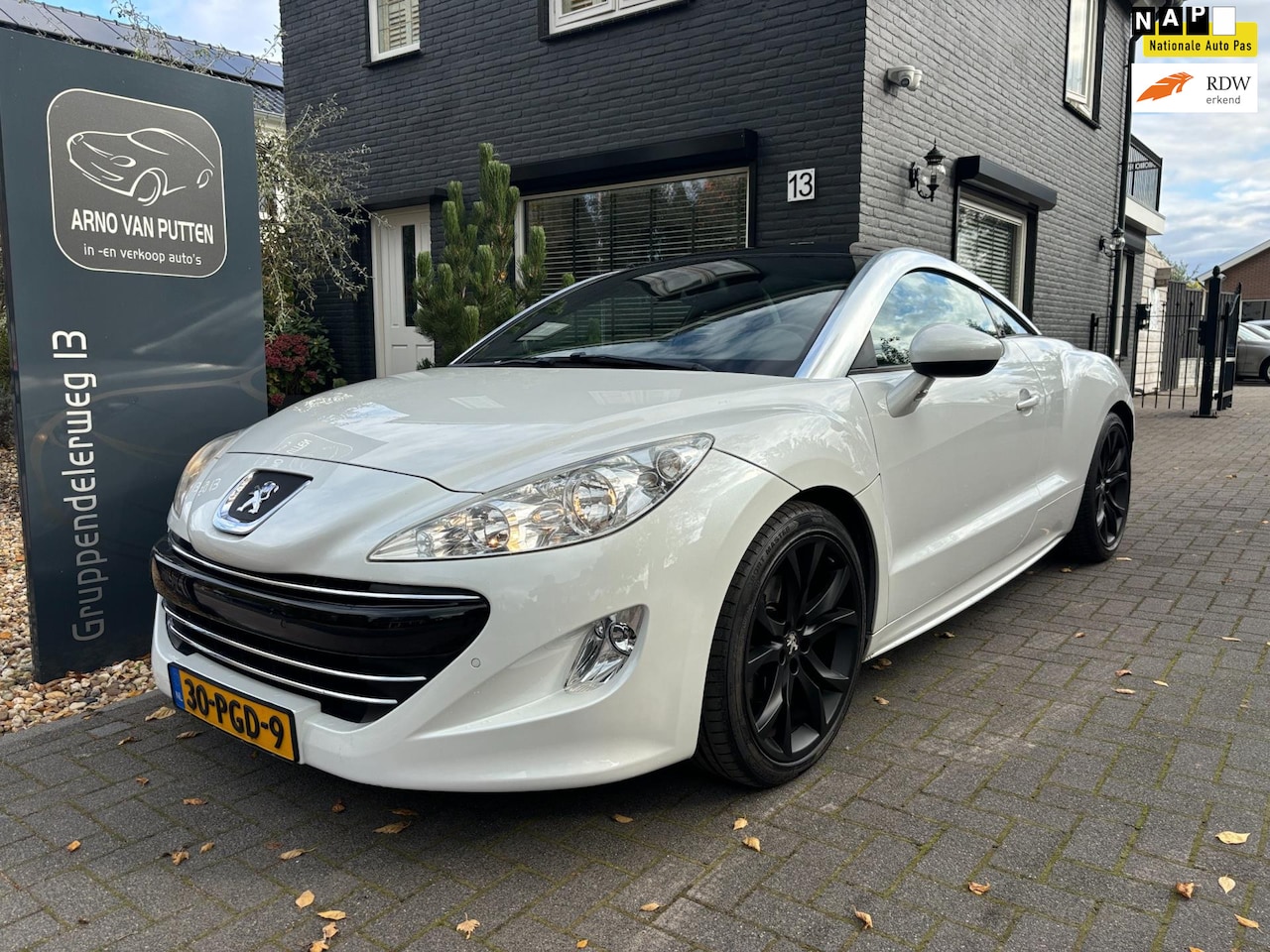 Peugeot RCZ - 1.6 / Leer / Airco / Cruise - AutoWereld.nl