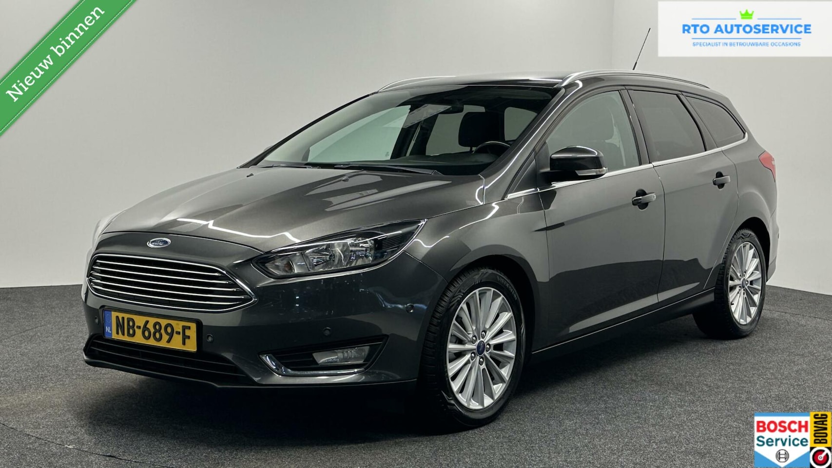 Ford Focus Wagon - 1.5 TDCI Titanium Lease Edition NAVIGATIE - AutoWereld.nl