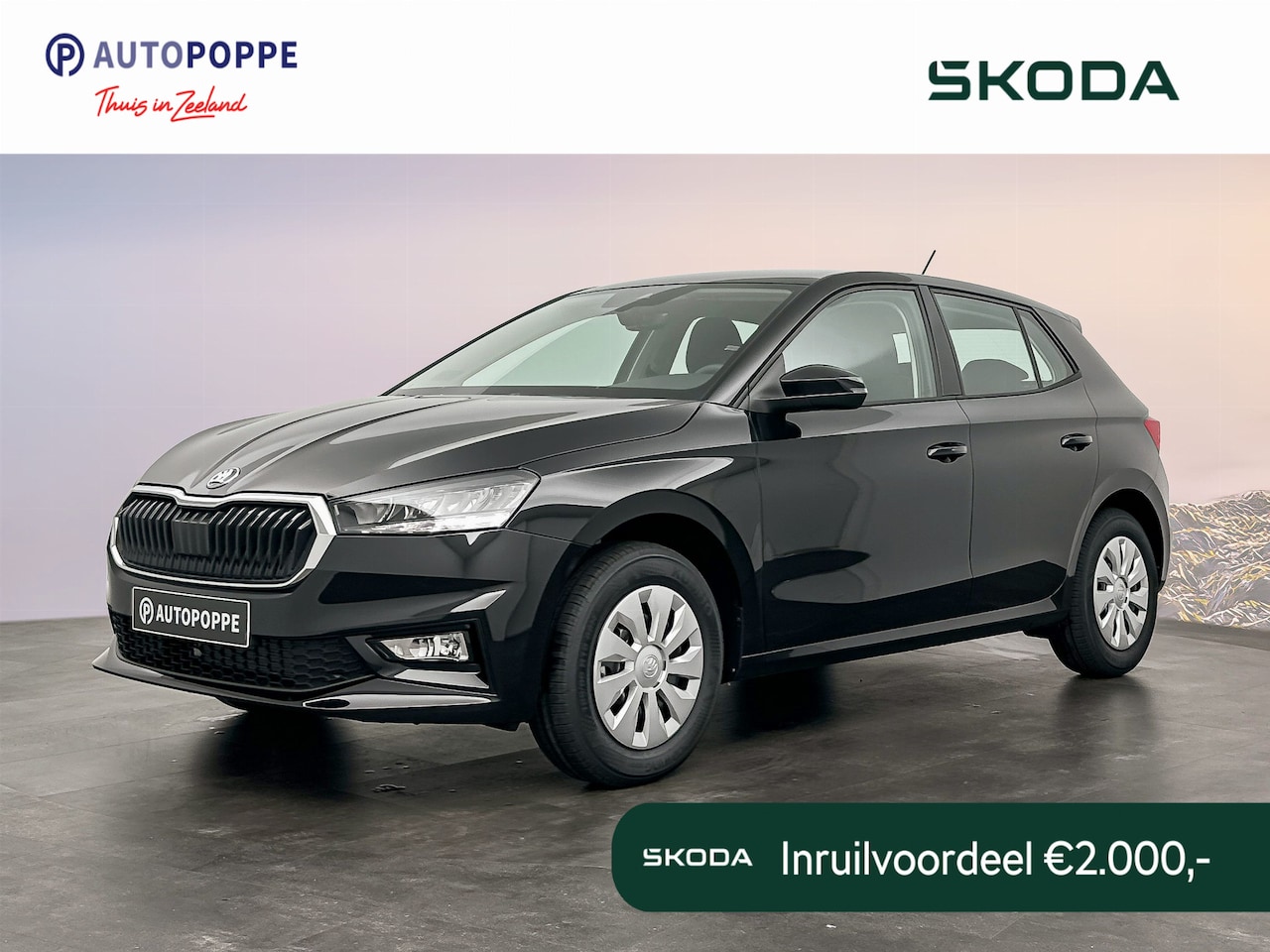 Skoda Fabia - 1.0 TSI Greentech 95 5MT Selection | Airconditioning | Cruise control met speedlimiter | D - AutoWereld.nl