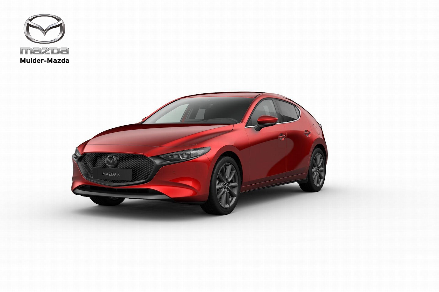 Mazda 3 - Hatchback e-Skyactiv G 150 6MT Exclusive-line Design Pack | 7-inch digitale meterset | Ach - AutoWereld.nl