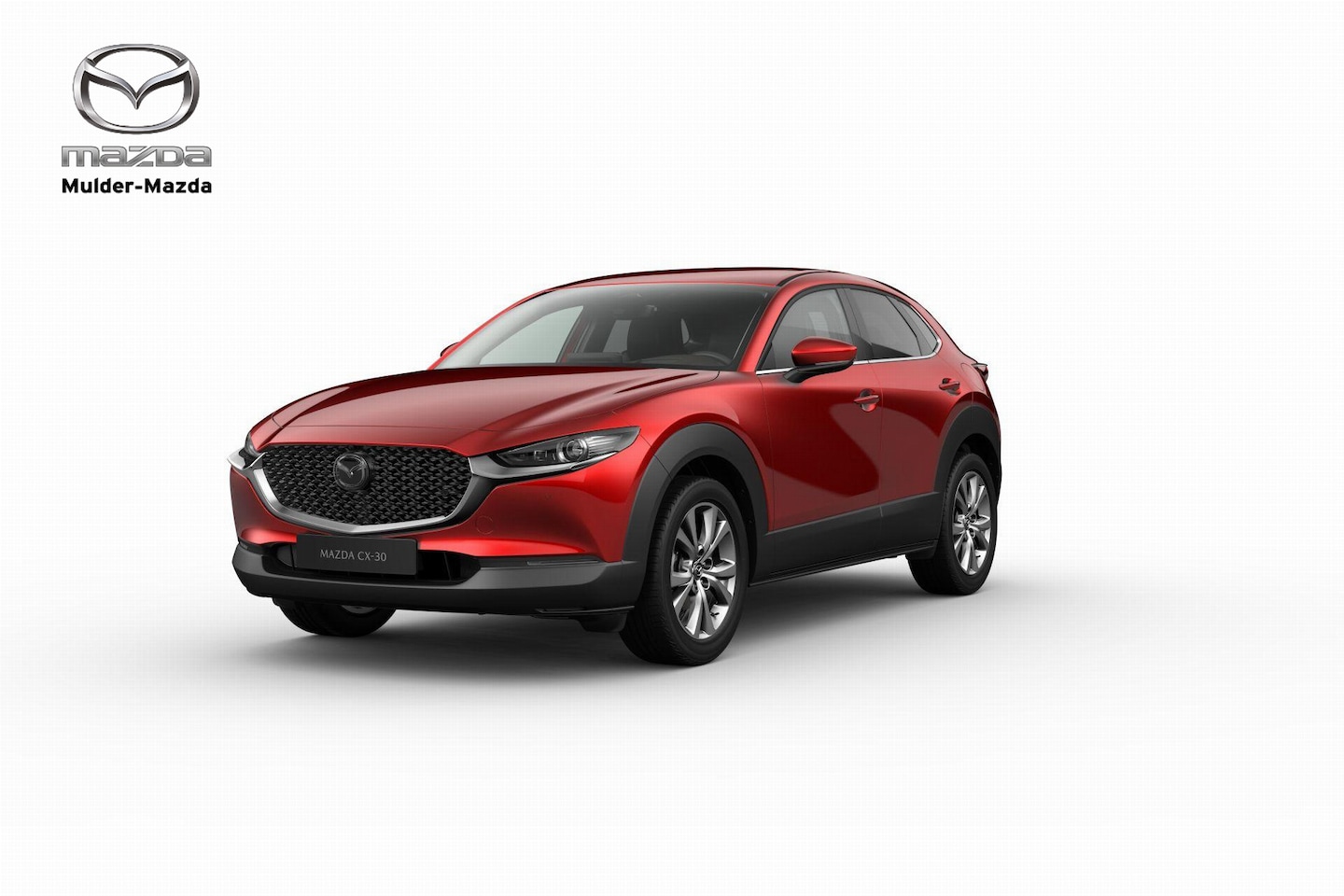 Mazda CX-30 - e-Skyactiv X 186 6AT Exclusive-Line | 18-inch lichtmetalen velgen, Silver | 360° View Moni - AutoWereld.nl