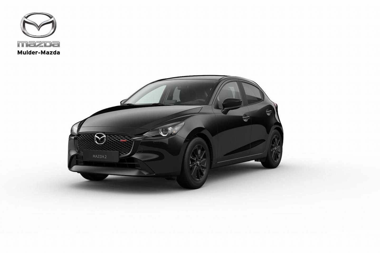 Mazda 2 - e-Skyactiv G 90 6MT Homura | 16-inch lichtmetalen velgen, Black | 8-inch LCD touchscreen k - AutoWereld.nl