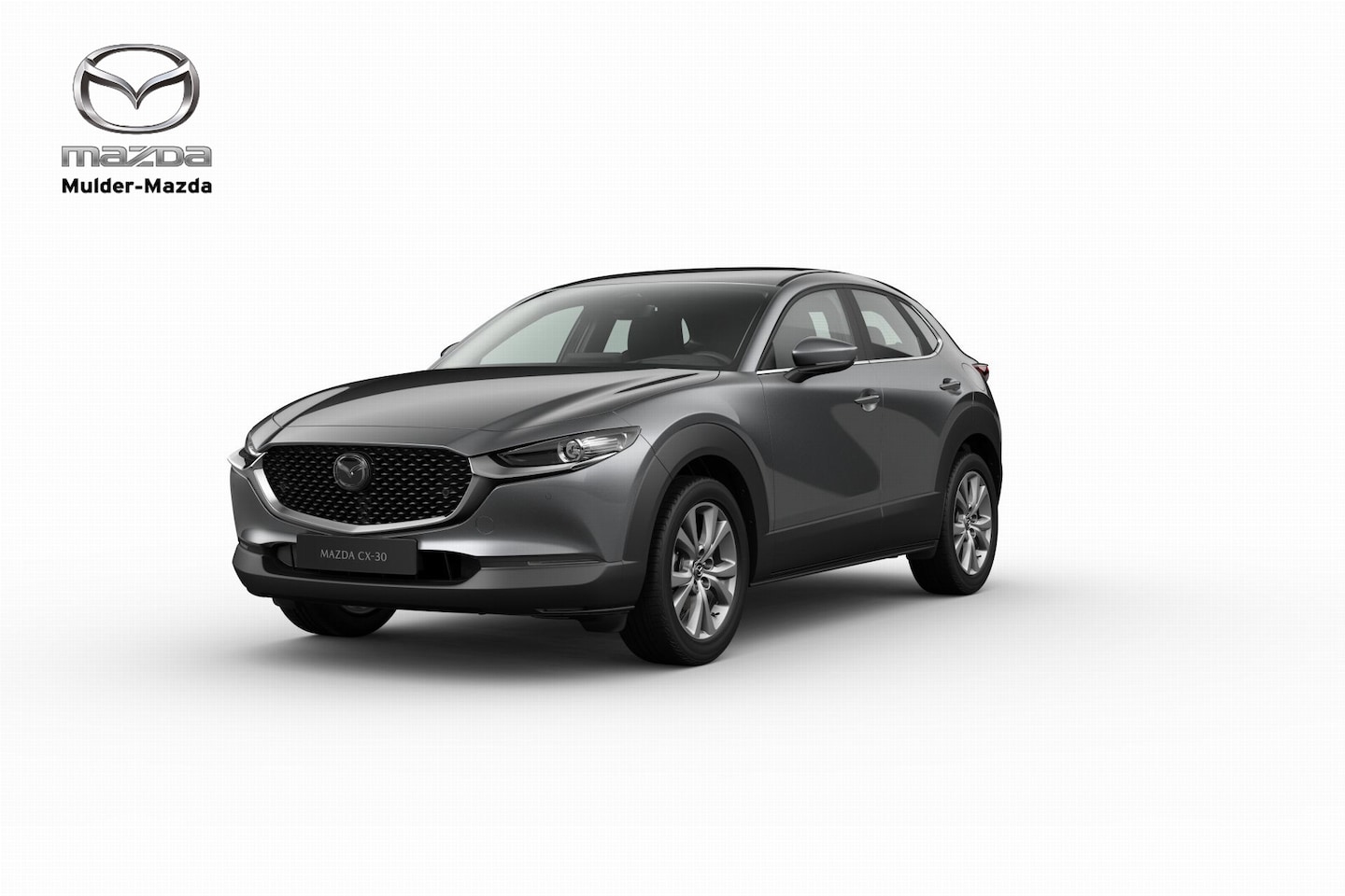 Mazda CX-30 - e-Skyactiv X 186 6AT Centre-Line Design Pack | 18-inch lichtmetalen velgen, Silver | 7-inc - AutoWereld.nl