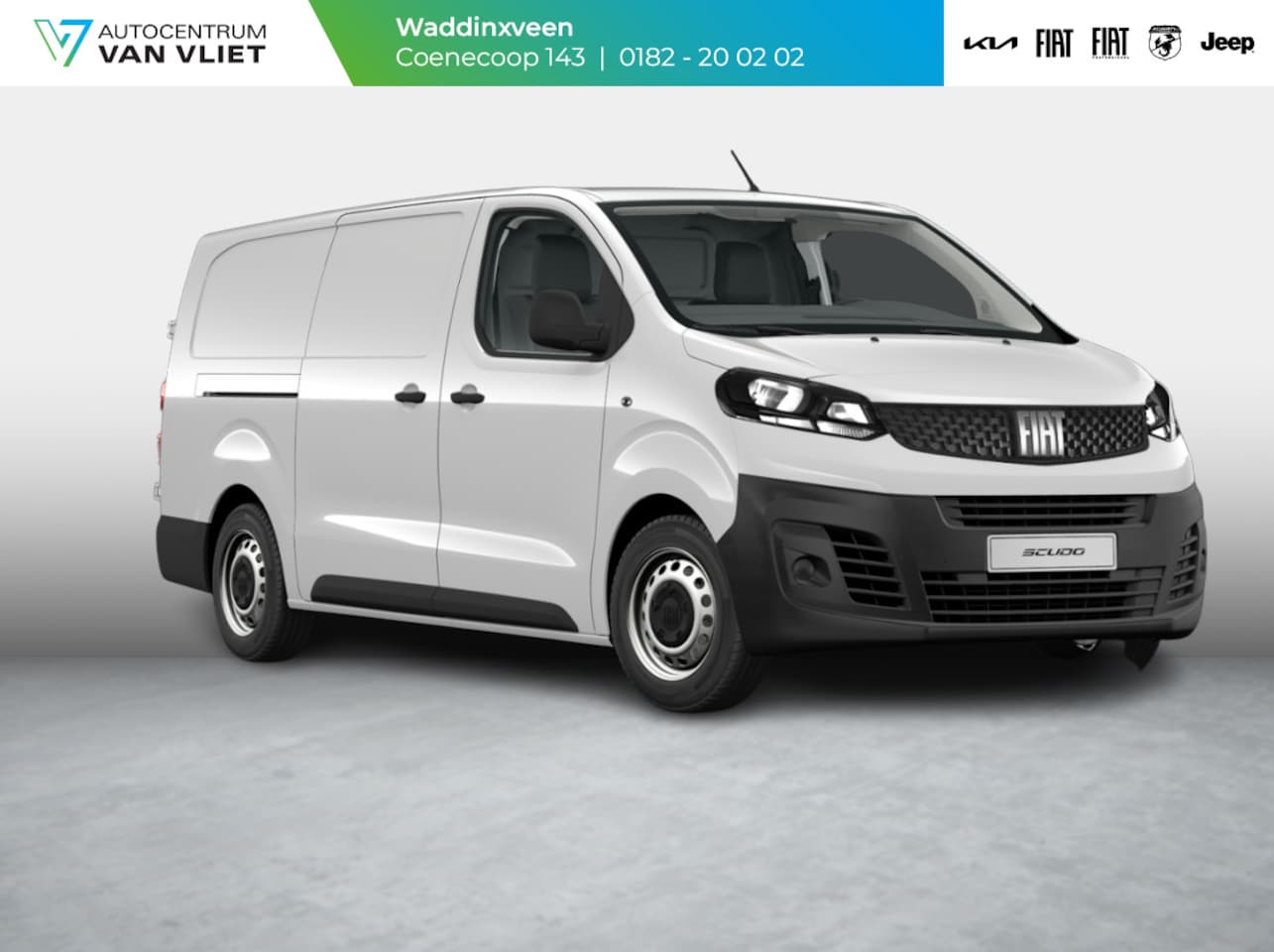 Fiat Scudo - 2.0 MultiJet L3H1 | Uit voorraad leverbaar | Navi | LED | Camera | Apple Carplay | 3-Zits - AutoWereld.nl