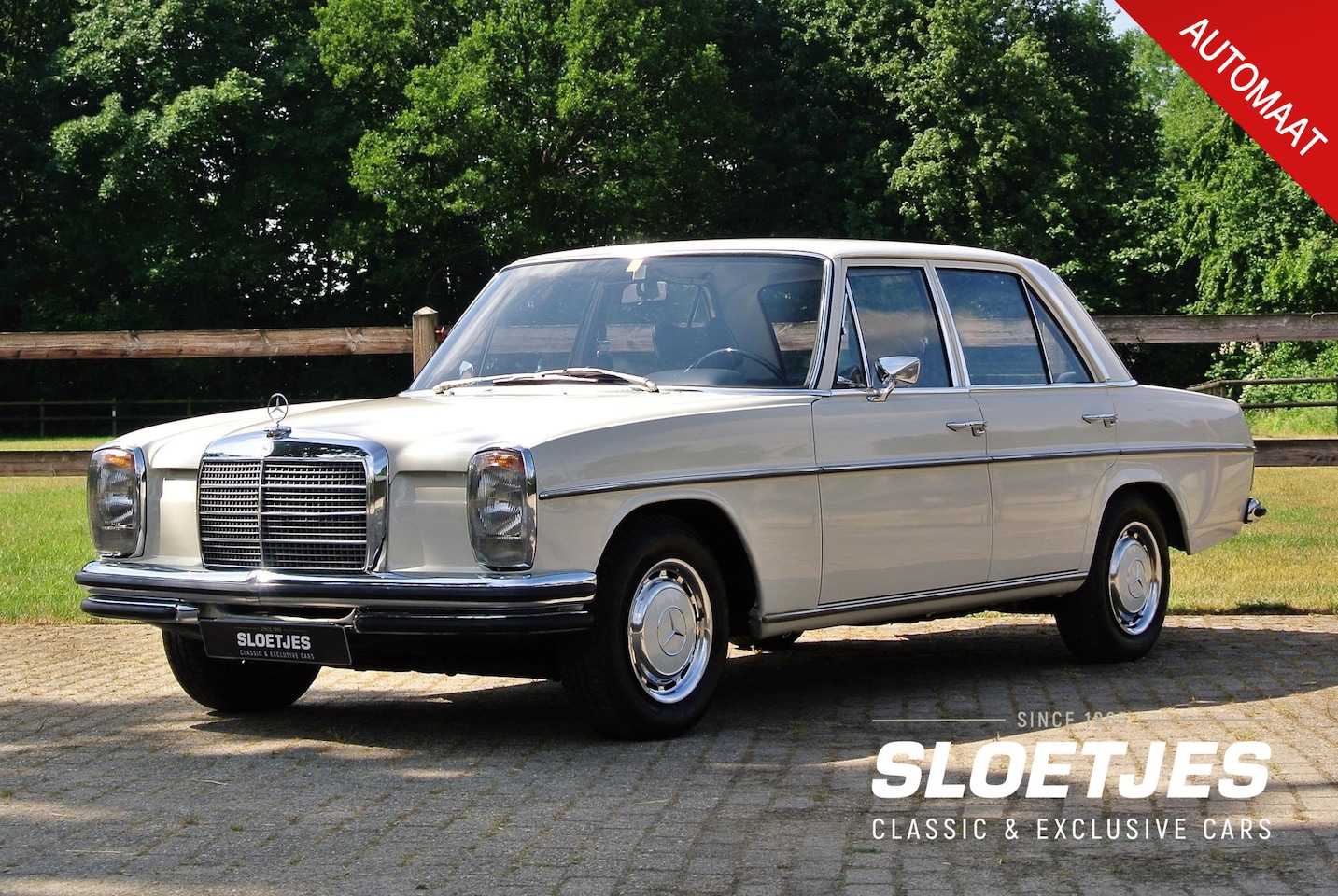 Mercedes-Benz 220 - (W115) 220 D AUTOMAAT, Diesel, Originele auto, Onderhoudsboeken aanwezig, Perfecte staat, - AutoWereld.nl