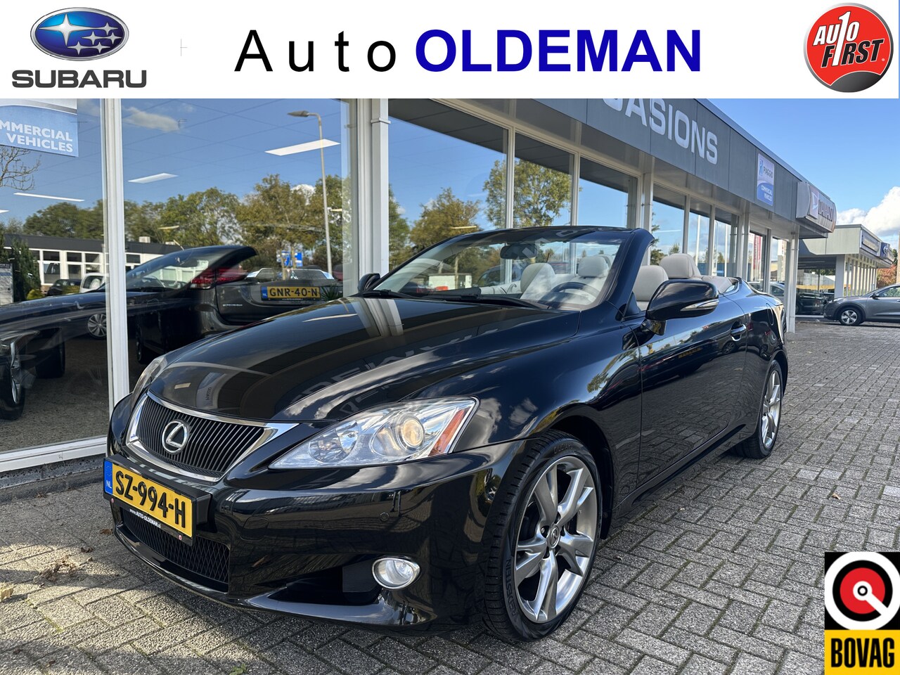 Lexus IS Cabriolet - 250C Executive LEDER,NAVI,CLIMA,CRUISE - AutoWereld.nl