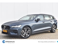 Volvo V60 - B4 Plus Dark #Trekhaak #MildHybrid #DenimBlue