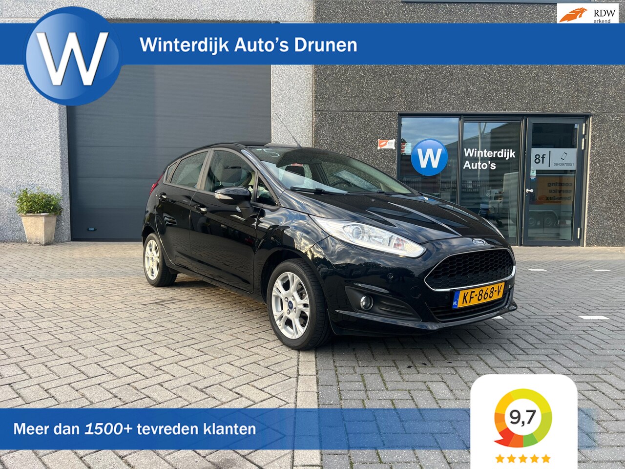 Ford Fiesta - 1.0 Style Ultimate Airco, Navi, Cruise, Xenon, Parkeersensoren. - AutoWereld.nl