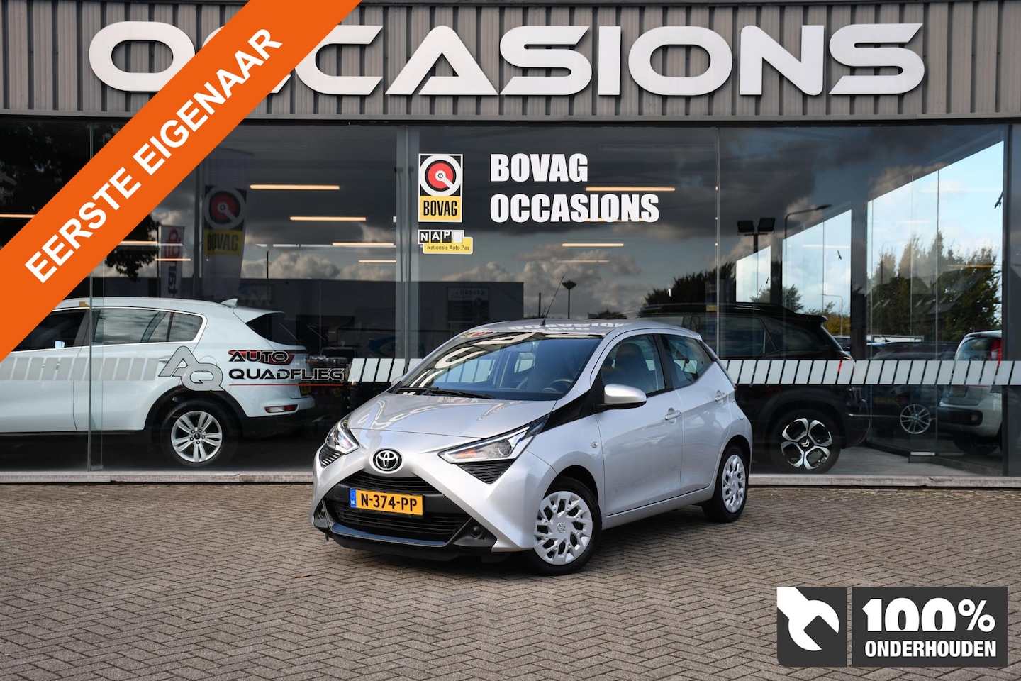 Toyota Aygo - 1.0 VVT-i x-play 1 EIGENAAR/ APPLE CARPLAY/ PDC - AutoWereld.nl