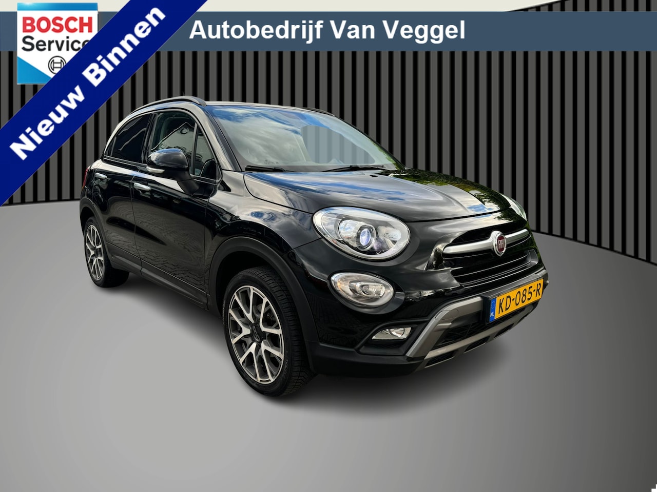 Fiat 500 X - 1.4 Turbo MultiAir Lounge xenon, automaat, navi, stoel/stuur verwarm - AutoWereld.nl