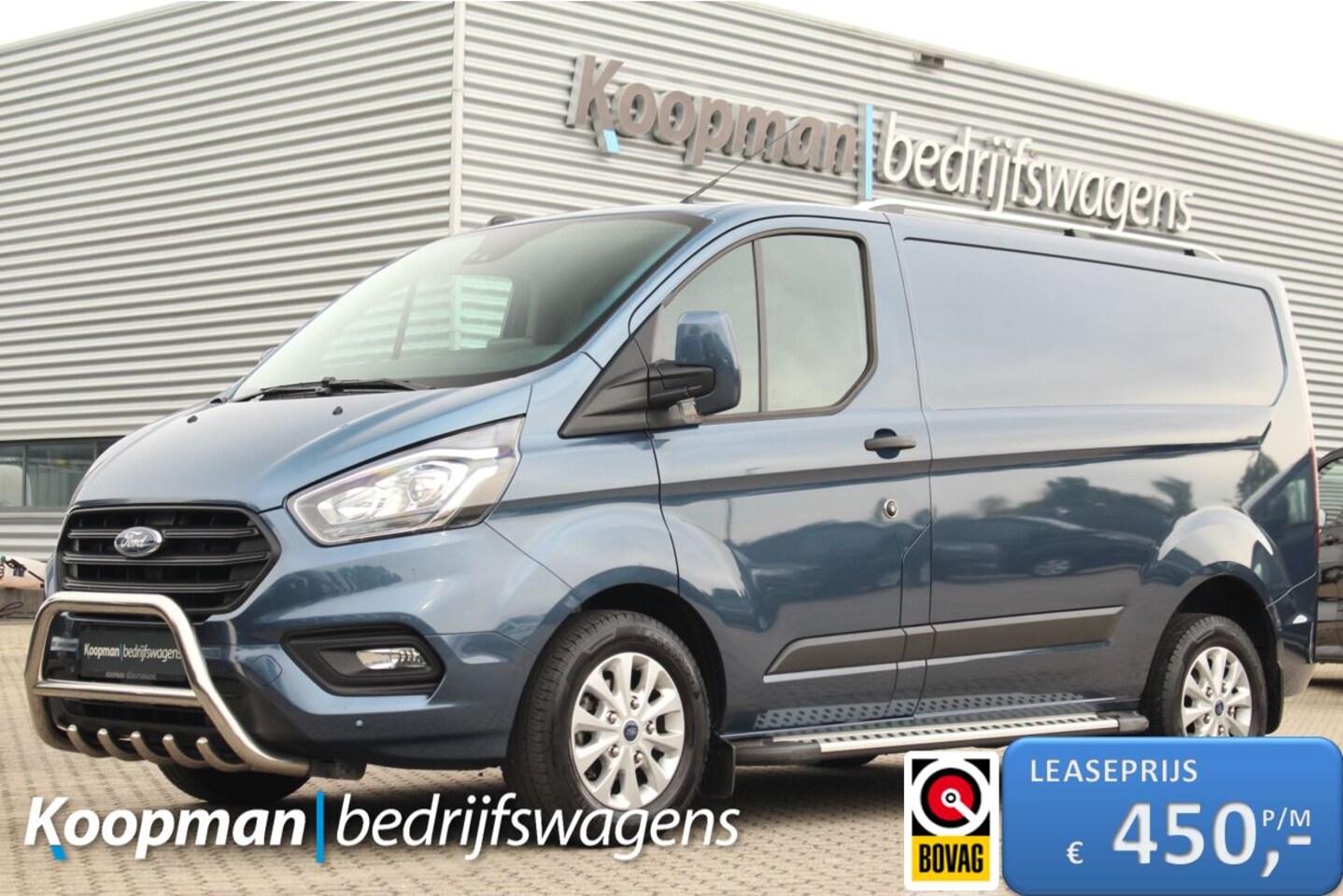 Ford Transit Custom - 280 2.0TDCI 130pk L1H1 Trend | Cruise | Camera | Trekhaak | Dakrails | Lease 450,- p/m - AutoWereld.nl