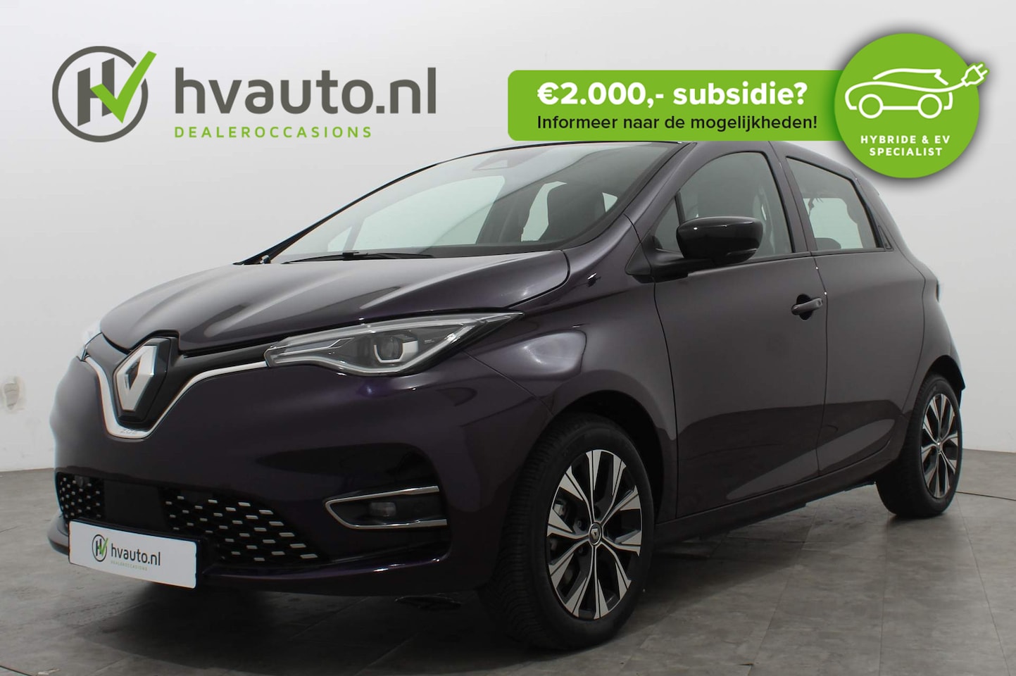 Renault Zoe - R135 ZE 50 EVOLUTION ACCUKOOP | Navi | Clima | Stoelverwarming | PDC v/a - AutoWereld.nl