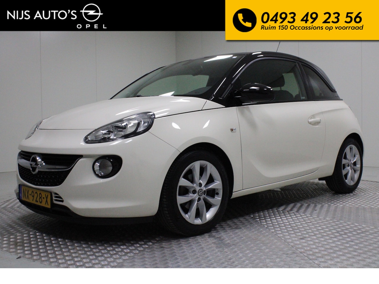 Opel ADAM - 1.0 Turbo Jam Favourite | carplay | pdc achter | cruise control | bluetooth telefoon - AutoWereld.nl