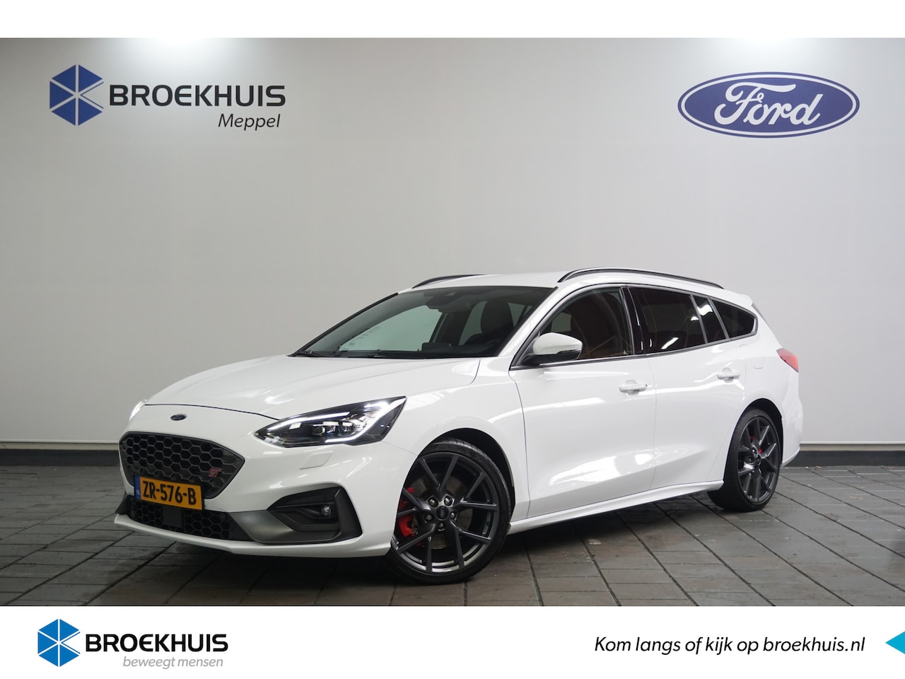 Ford Focus Wagon - 2.3 EcoBoost ST-3 | Orig. NL | Dealer Onderhouden | Winter Pakket | Adaptive Cruise | B&O - AutoWereld.nl