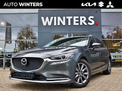 Mazda 6 - 6 2.5 SkyActiv-G 192PK GT-M Automaat Panodak+Leder+Stoelvent.+verw+Memory+360Cam+Navi+PDC+