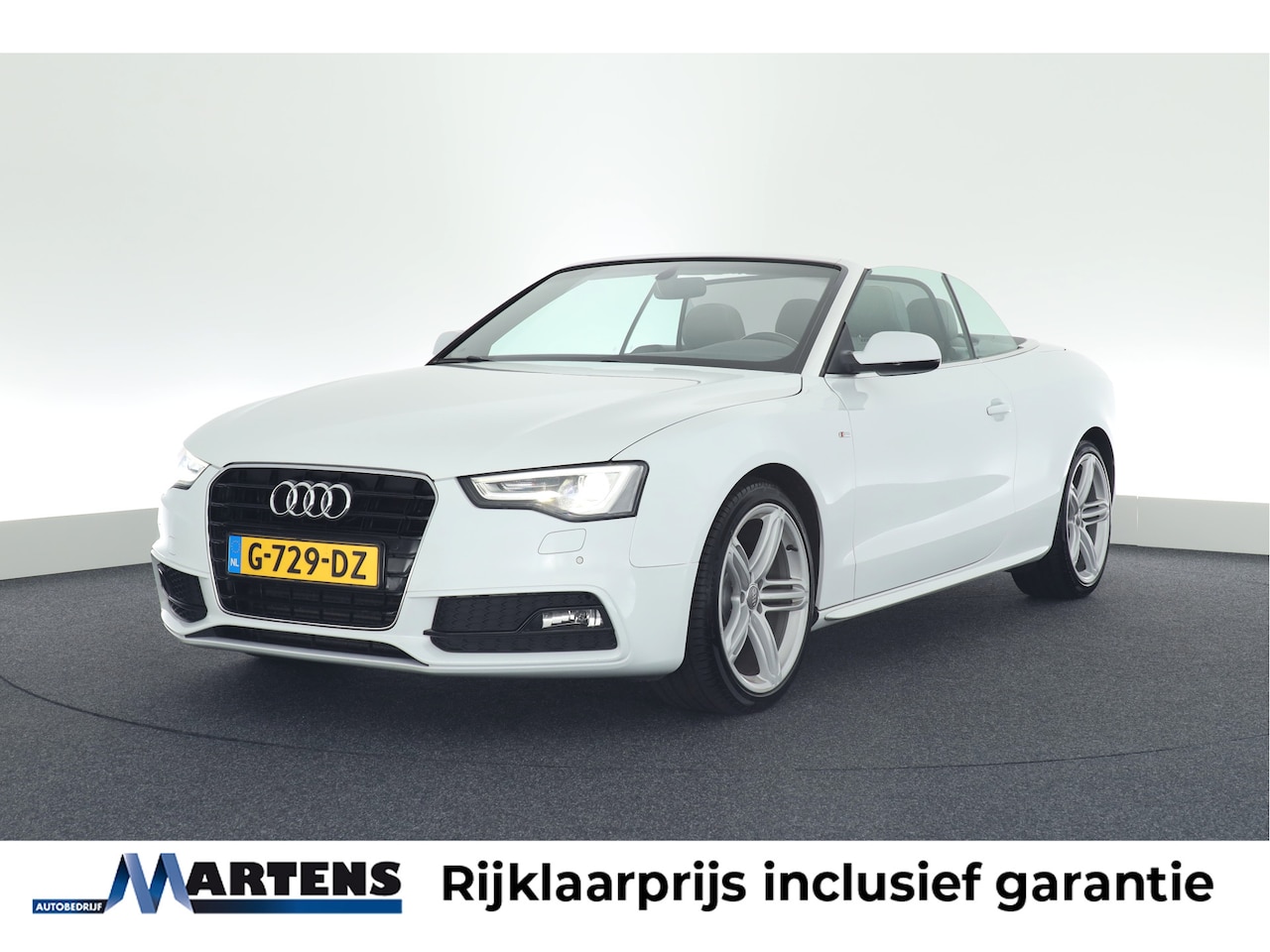 Audi A5 Cabriolet - 1.8 TFSI 170pk Aut. S-Line Nekverwarming Keyless Xenon B&O Navigatie Stoelventilatie - AutoWereld.nl