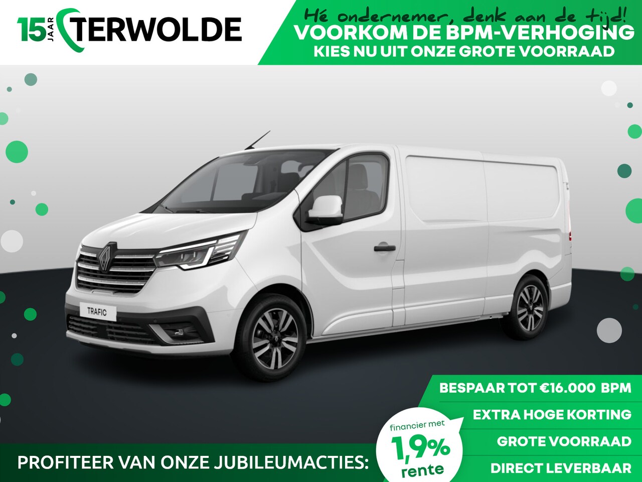 Renault Trafic - GB L2H1 T30 dCi 150 6EDC Extra | Achteruitrijcamera | Alarmsysteem | Blind Spot Warning - AutoWereld.nl