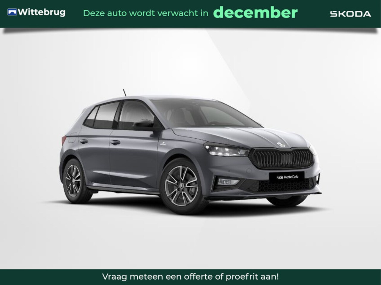 Skoda Fabia - 1.0 TSI Monte Carlo Charging / Travel assist - AutoWereld.nl