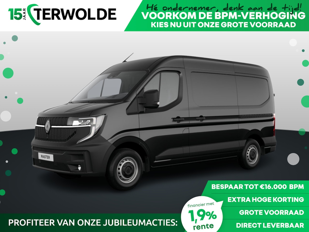 Renault Master - Gesloten Bestel L2H2 T35 dCi 130 6MT Advance | Achteruitrijcamera | C-Shape LED dagrijverl - AutoWereld.nl