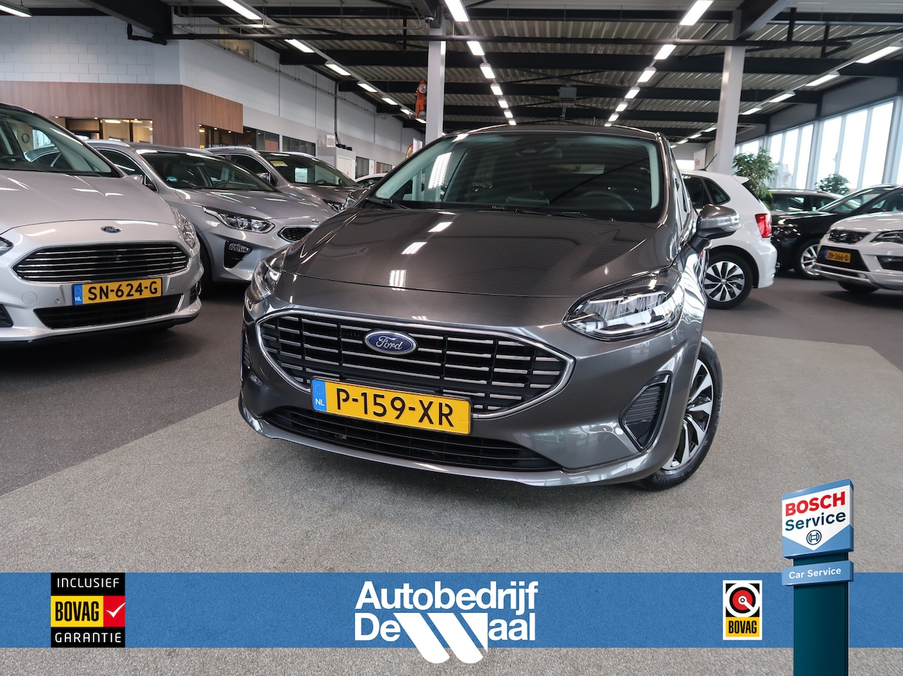 Ford Fiesta - 1.0 EcoB.Hybrid 125pk Titanium 5-drs. LED/WINTERPACK/CLIMA/CRUISE/CARPLAY/PDC - AutoWereld.nl