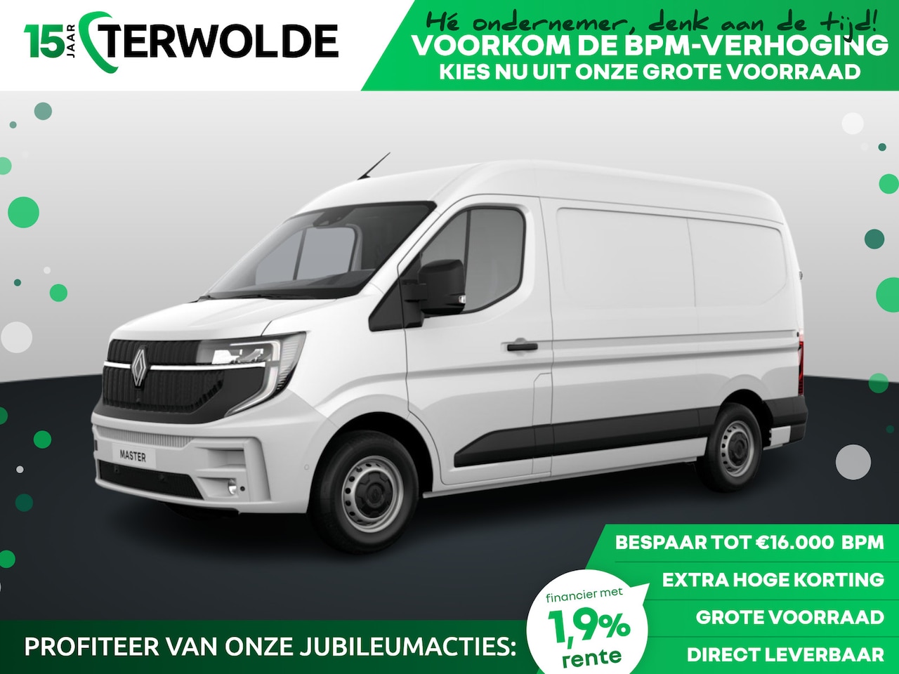 Renault Master E-Tech - Gesloten Bestel L2H2 T35 Electric 140 Long Range 1AT Advance | C-Shape LED dagrijverlichti - AutoWereld.nl